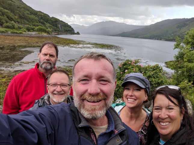 eileen dunon castle selfie